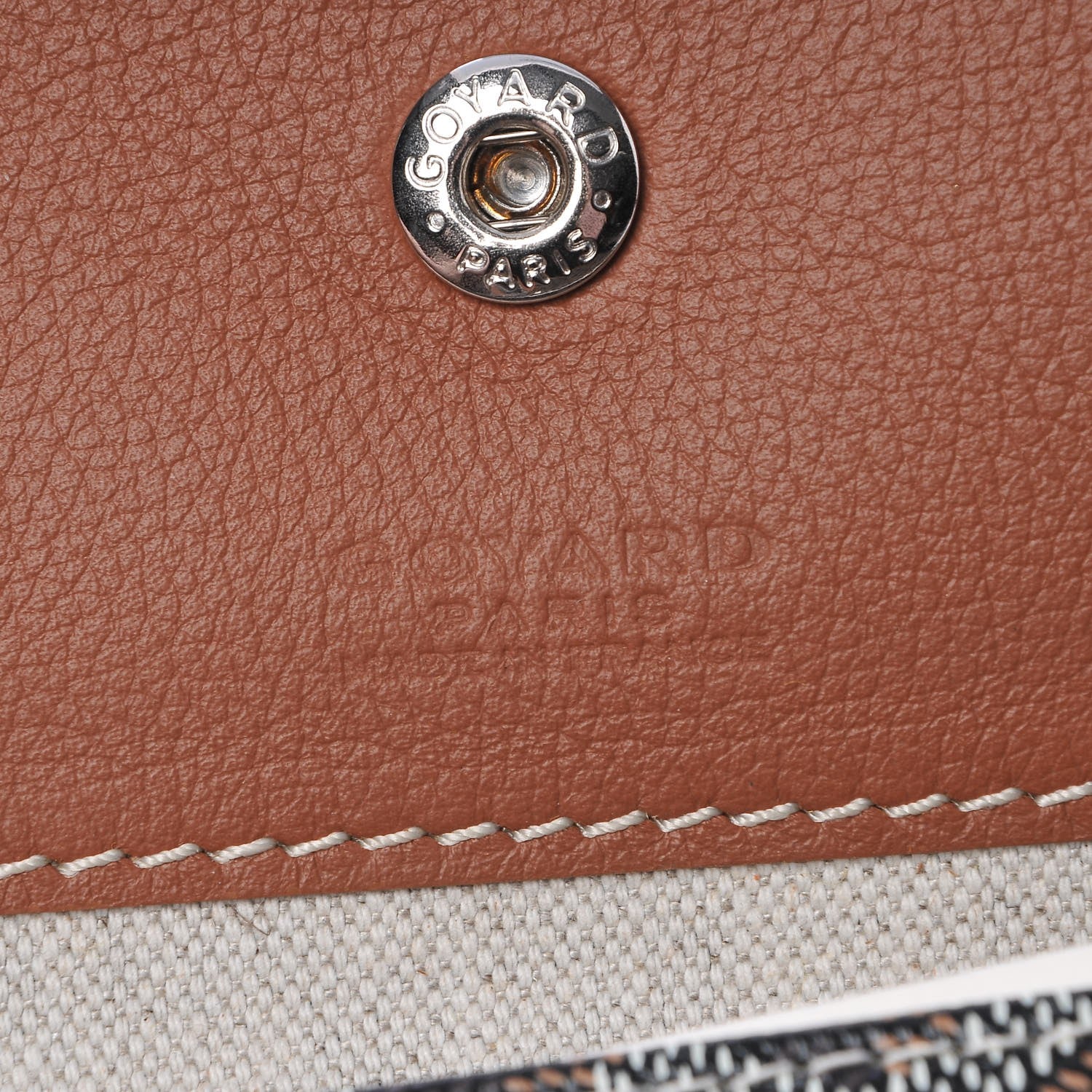 Goyard Goyardine Saint Louis PM Black Gold 8 of 9