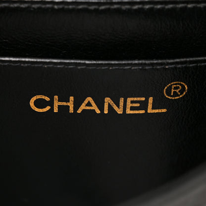 Chanel Lambskin Quilted Mini Square Flap Black 6 of 10