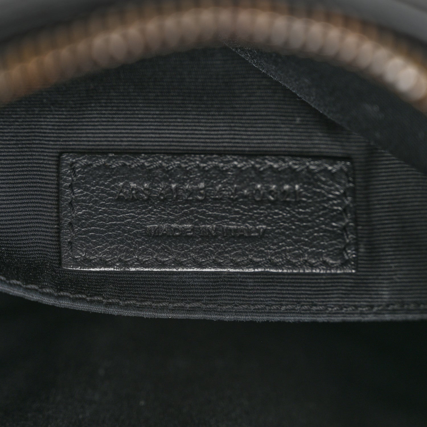 Saint Laurent Calfskin Matelasse Monogram Lou Camera Bag Black 7 of 12
