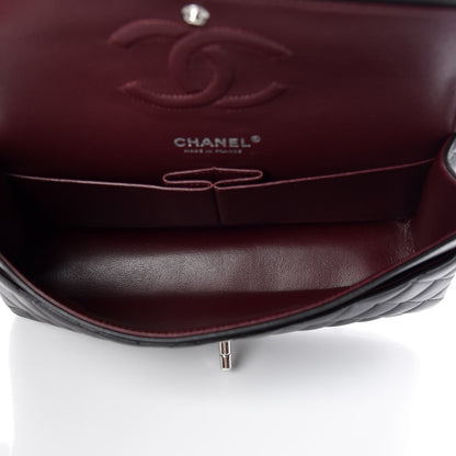 Chanel Lambskin Quilted Medium Double Flap Black 5 of 9