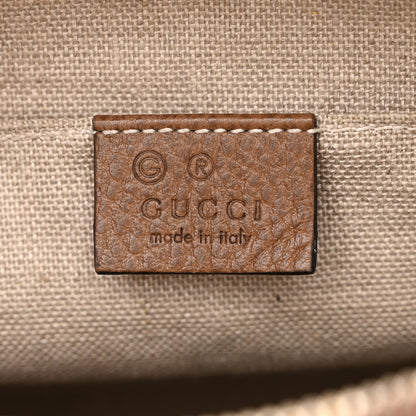 Gucci Monogram Mini Bree Messenger Bag Beige Tabacco 6 of 11