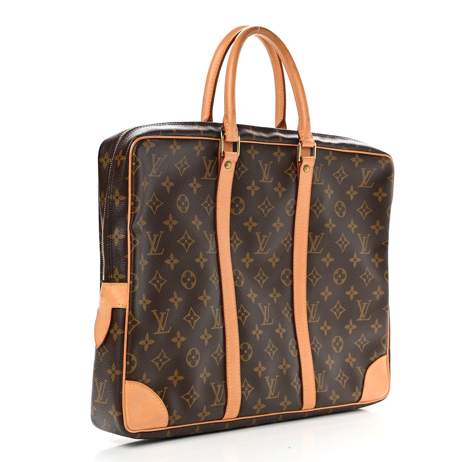 Louis Vuitton Monogram Porte-Documents Voyage Briefcase 3 of 11