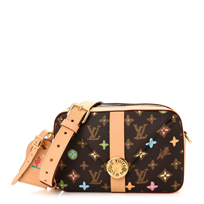 Louis Vuitton X TYLER THE CREATOR Monogram Craggy Envelope Messenger Chocolate 1 of 9