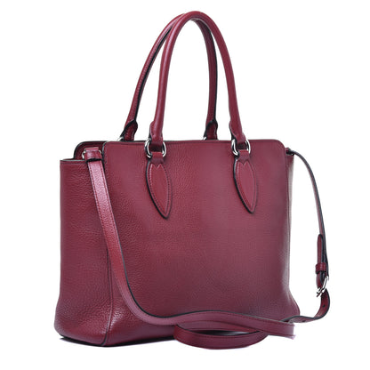 Prada Vitello Phenix Tote Cerise 3 of 8