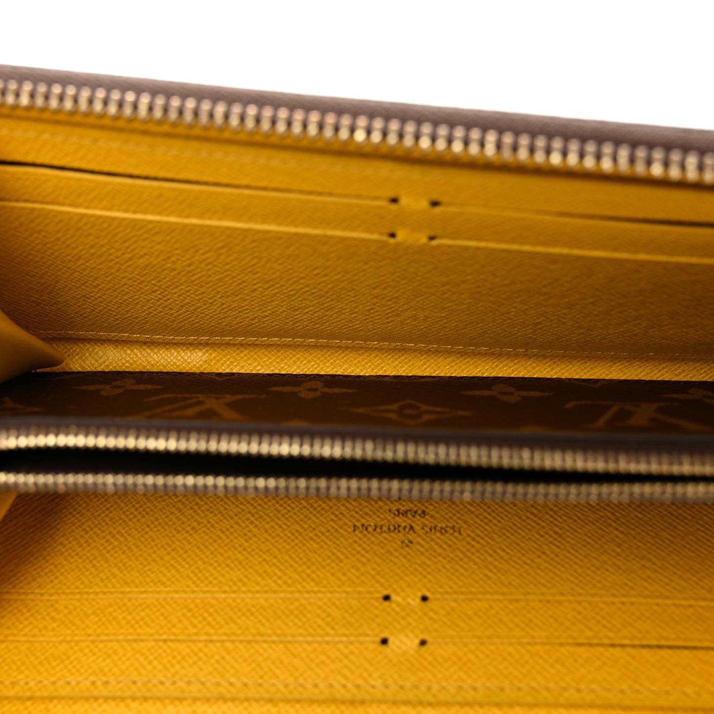 Monogram Clemence Wallet Acid Yellow