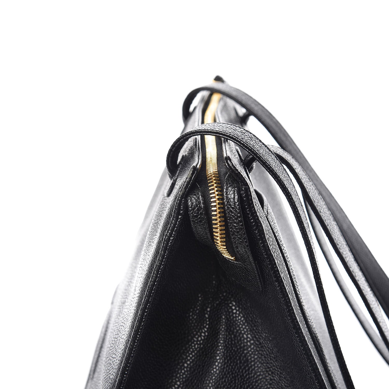 Chanel Caviar Large CC Shoulder Bag Black 13 of 13