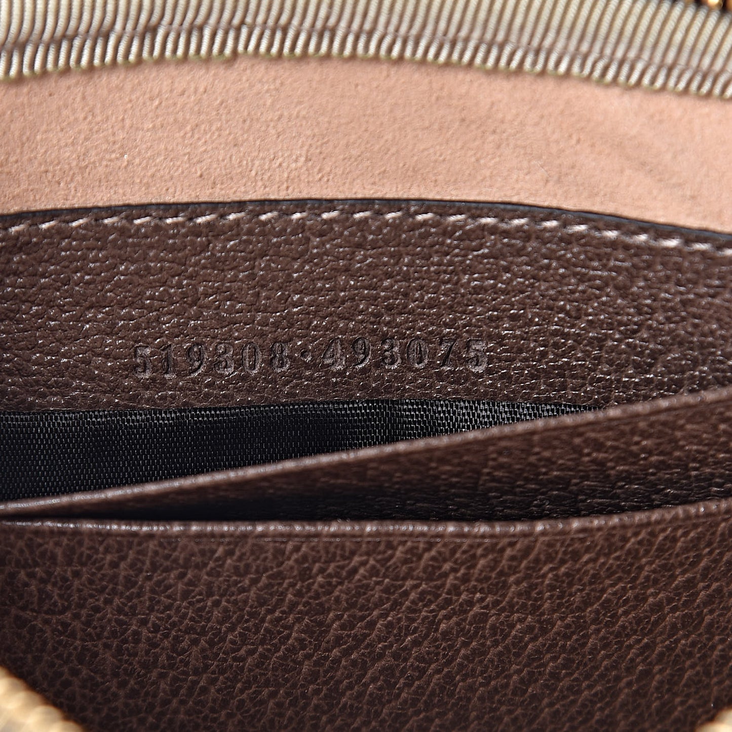 GG Supreme Monogram Ophidia Belted iPhone Case 75 30 Dark Brown