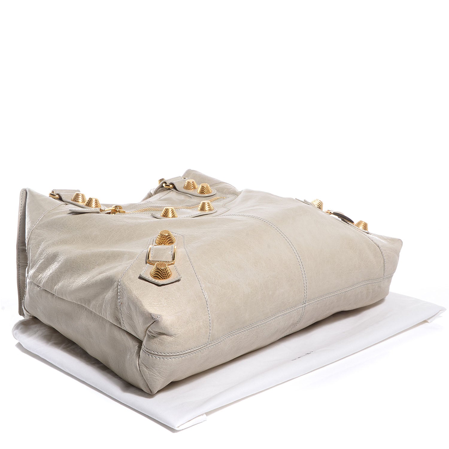 Balenciaga Agneau Giant 21 Gold Hardware Brief Praline 6 of 11