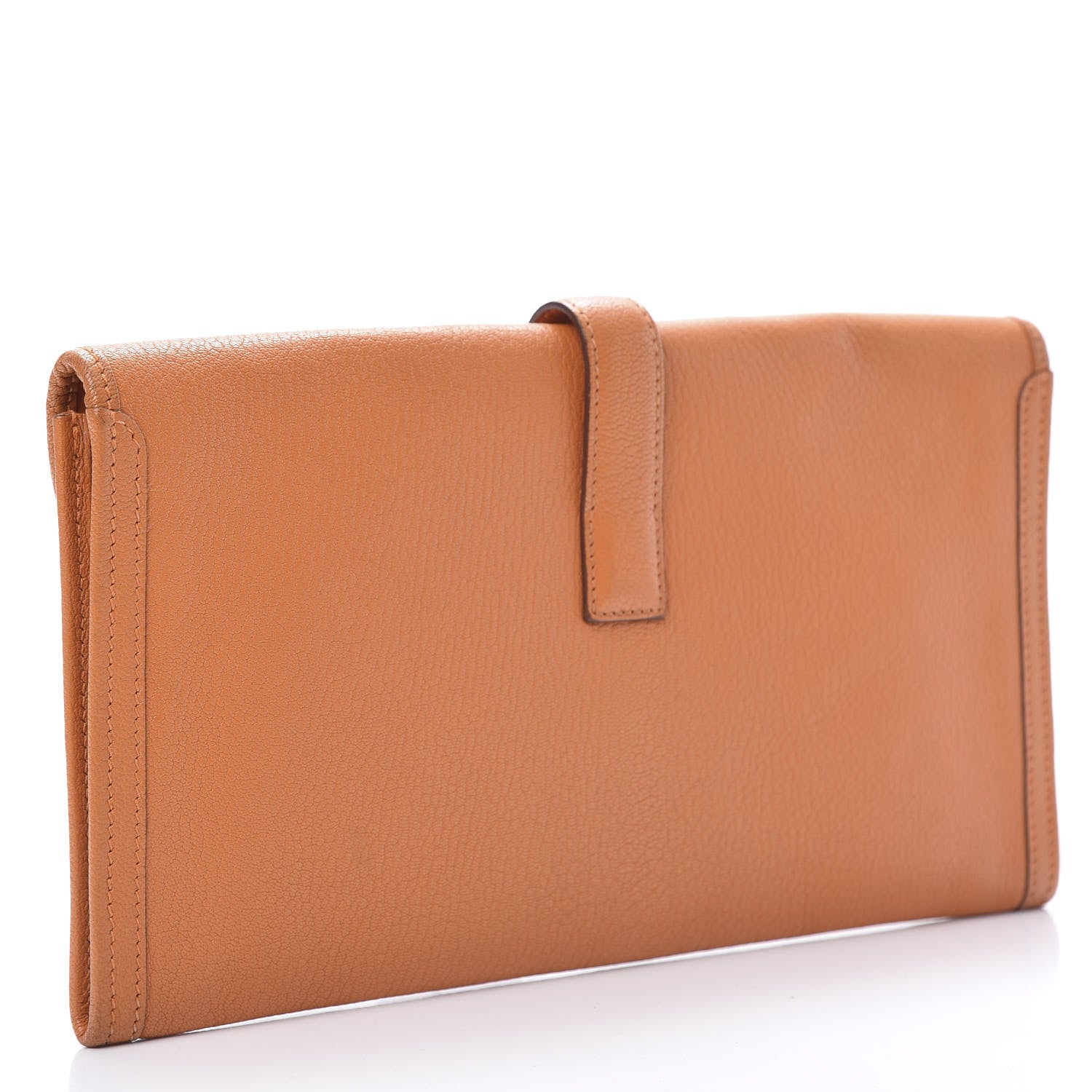 Hermes Chevre Mysore Jige Elan 29 Clutch Orange 3 of 10