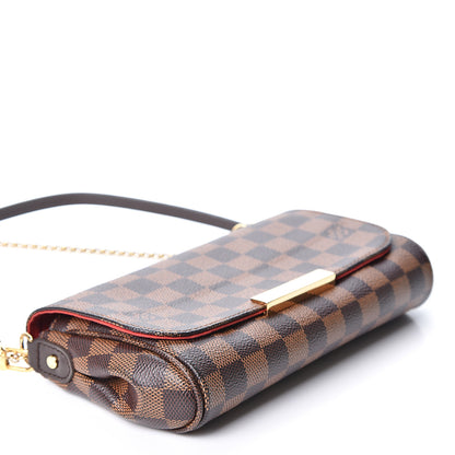 Louis Vuitton Damier Ebene Favorite PM 3 of 10