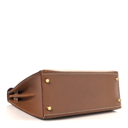 Hermes Evergrain Kelly Sellier 28 Gold 4 of 18