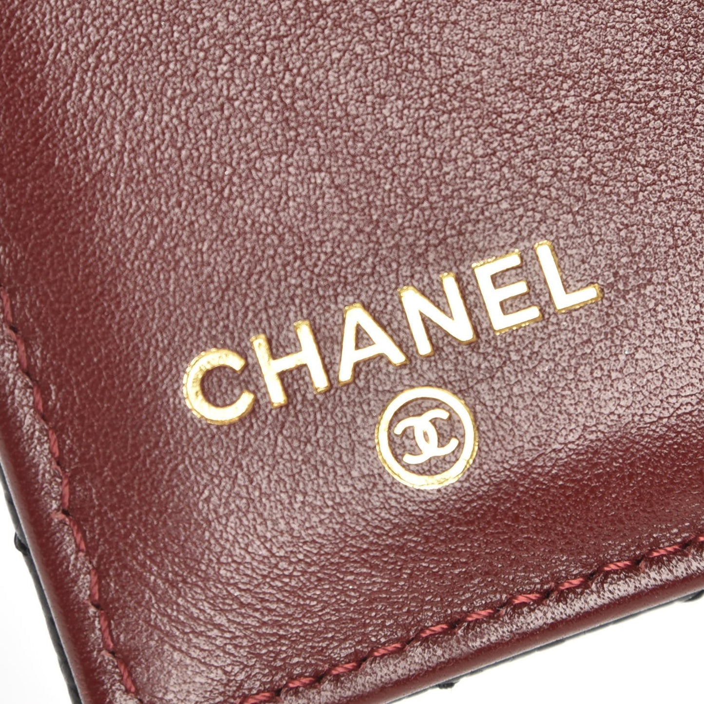 Caviar Quilted Compact French Flap Wallet Black