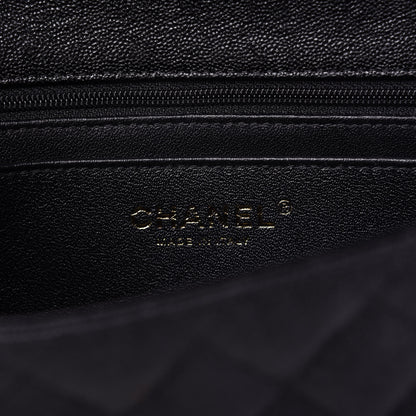 Chanel Caviar Quilted Mini Top Handle Rectangular Flap Black 8 of 11