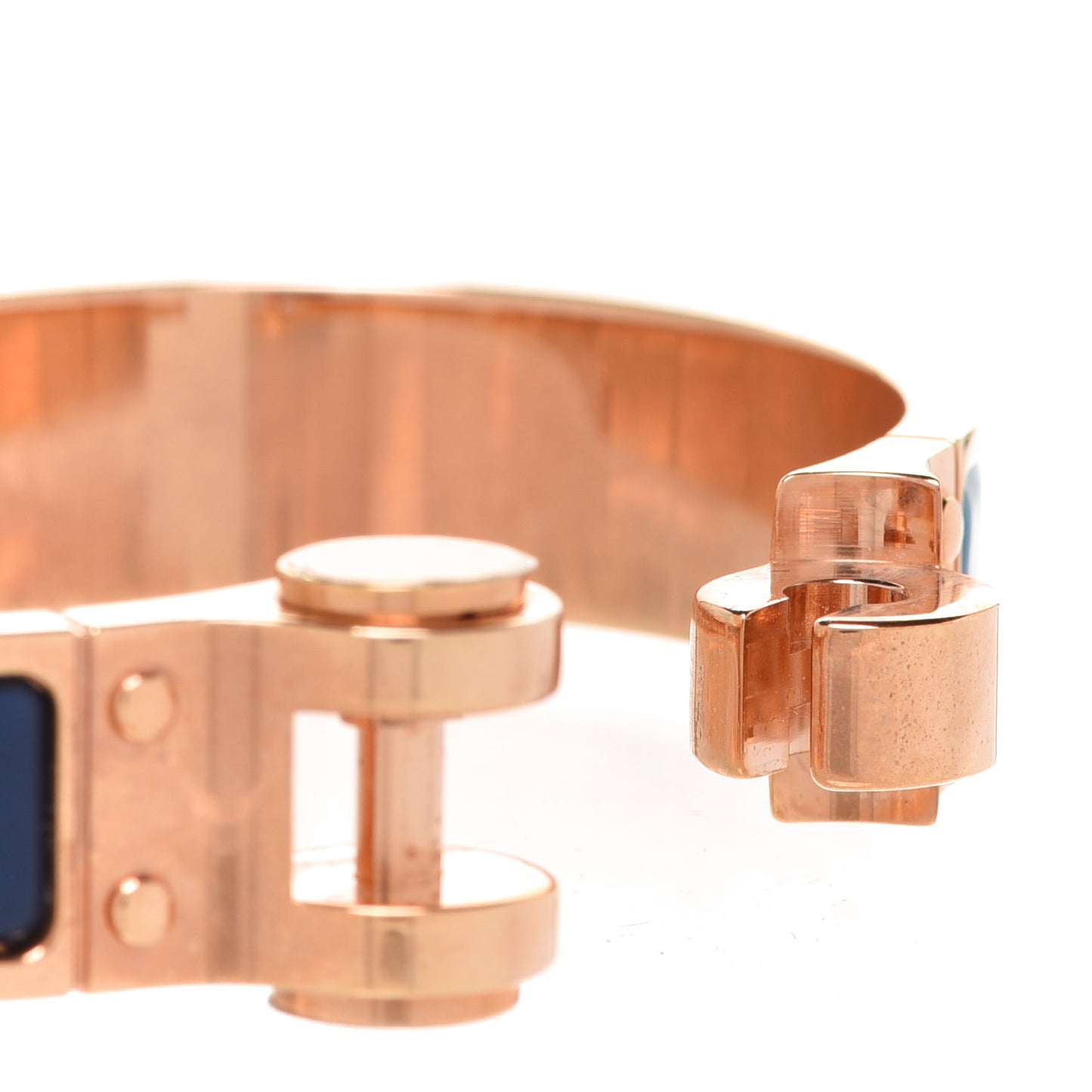 Enamel Printed Narrow Charniere Couvertures Nouvelles Hinged Bracelet S