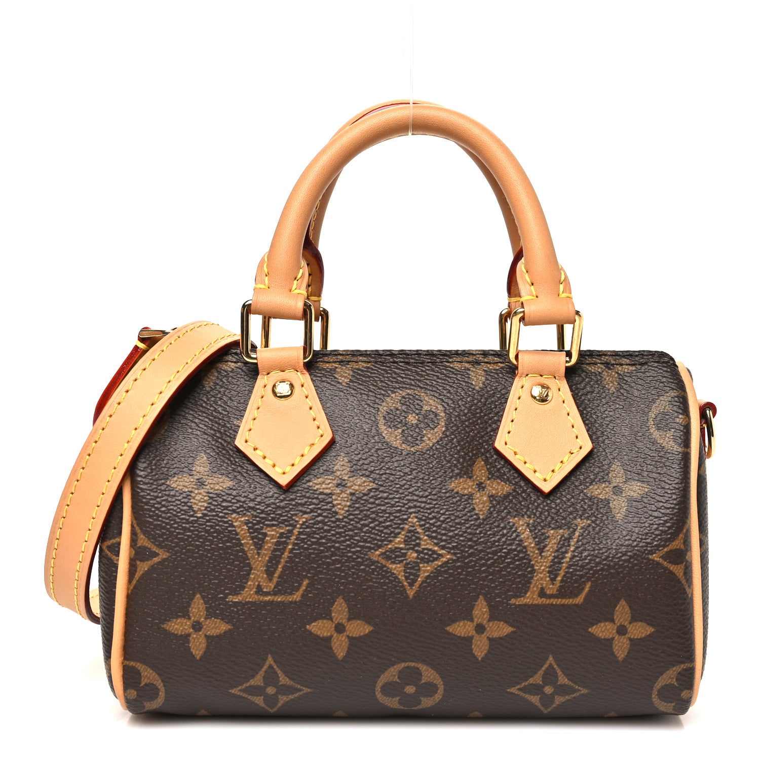 Louis Vuitton Monogram Nano Speedy Bandouliere 1 of 10