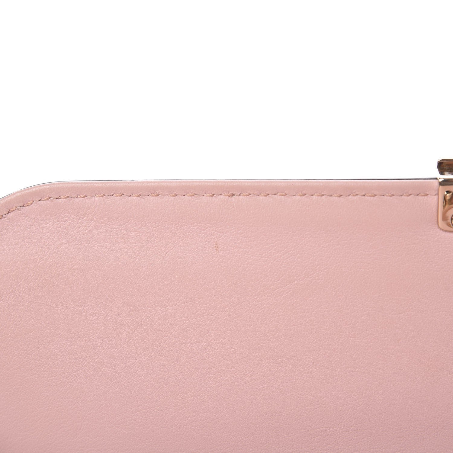 Valentino Garavani Vitello Medium Glam Lock Rockstud Flap Water Rose 11 of 11