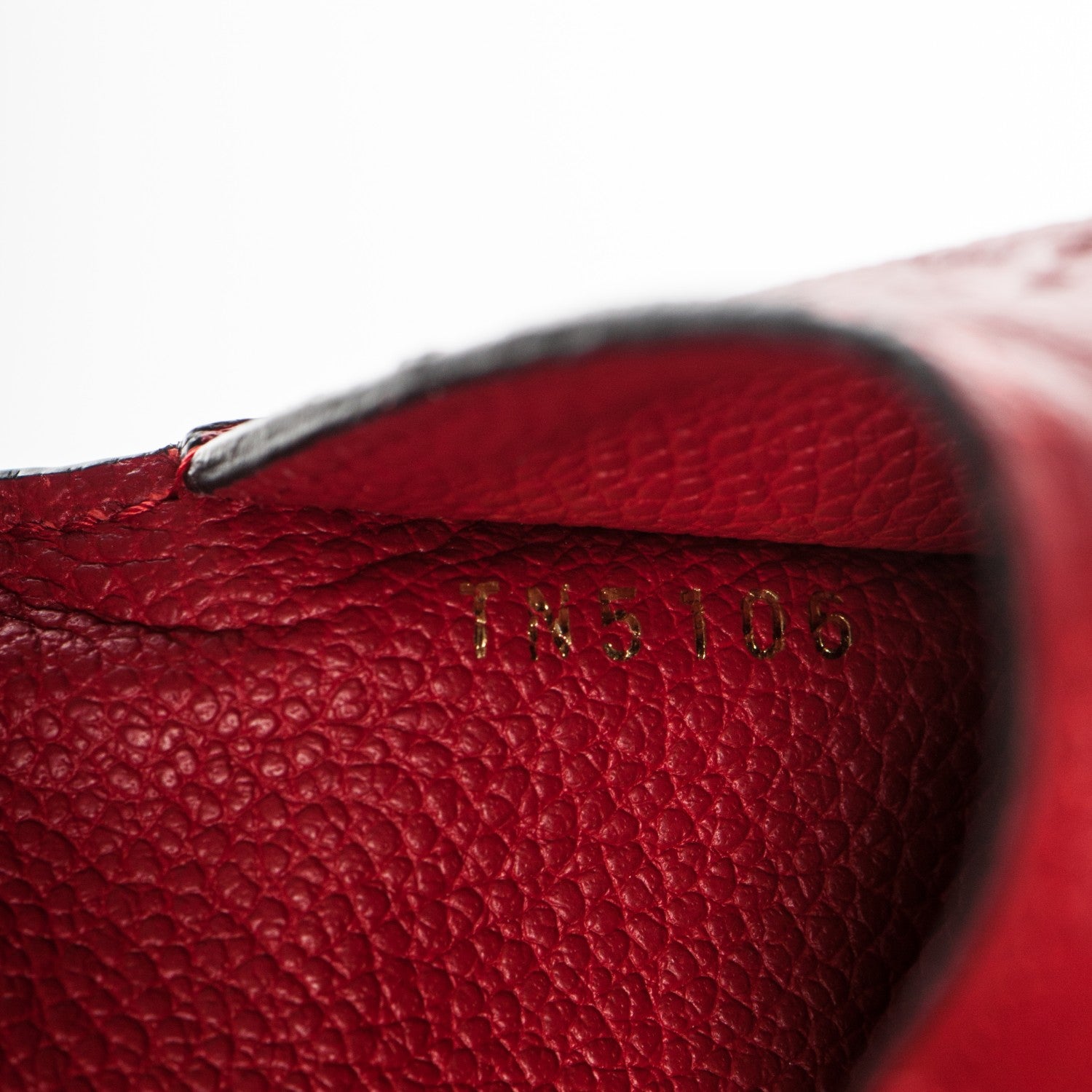 Louis Vuitton Empreinte Key Pouch Cherry 7 of 7