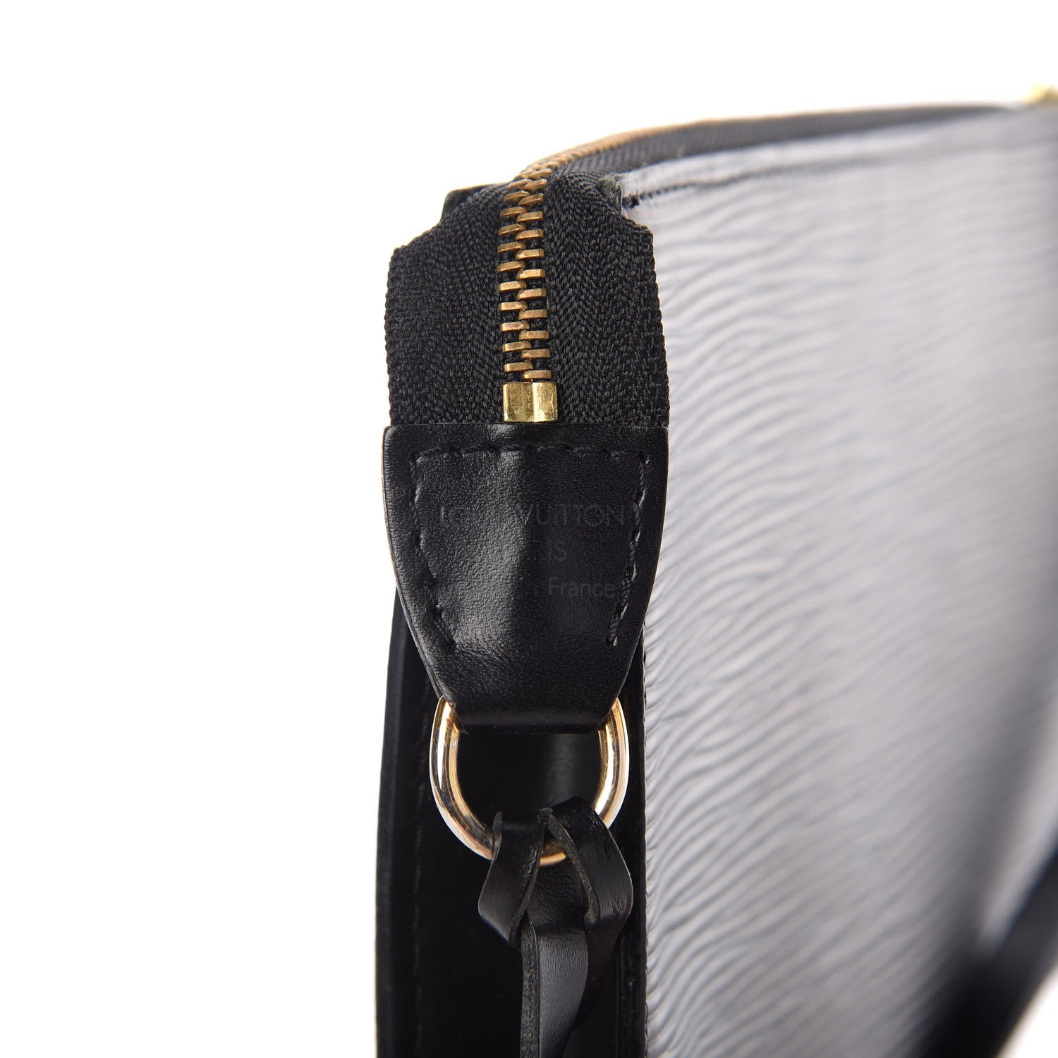 Louis Vuitton Epi Pochette Accessories 21 Black 8 of 12