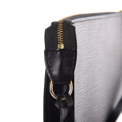 Louis Vuitton Epi Pochette Accessories 21 Black 8 of 12