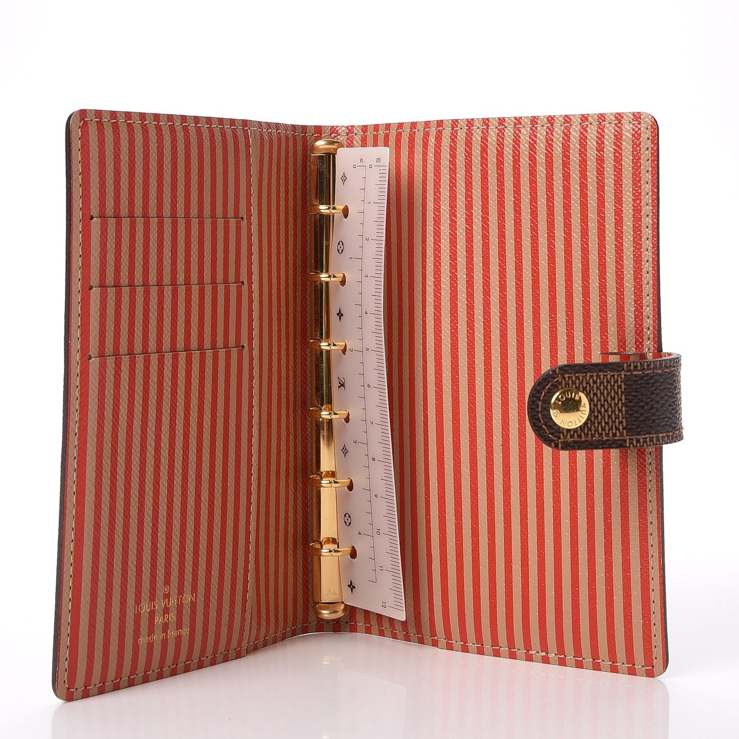 Damier Ebene Trunks and Bags Small Ring Agenda