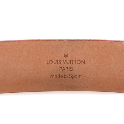 Louis Vuitton Square Buckle Belt White 80 32 4 of 8