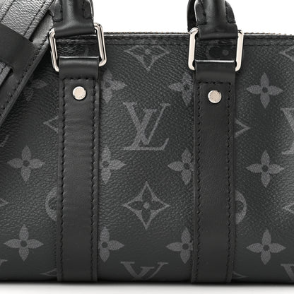 Louis Vuitton Reverse Monogram Eclipse Keepall XS Black 7 of 10