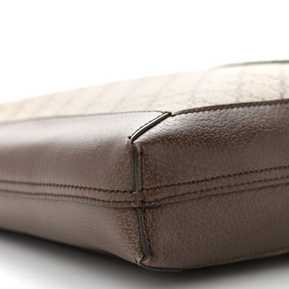 Gucci GG Supreme Monogram Web Large Ophidia Vertical Shopping Tote Brown 9 of 10