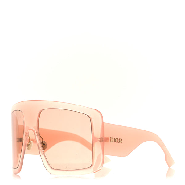 Christian Dior Acetate DiorSo Light 1 Shield Sunglasses Pink