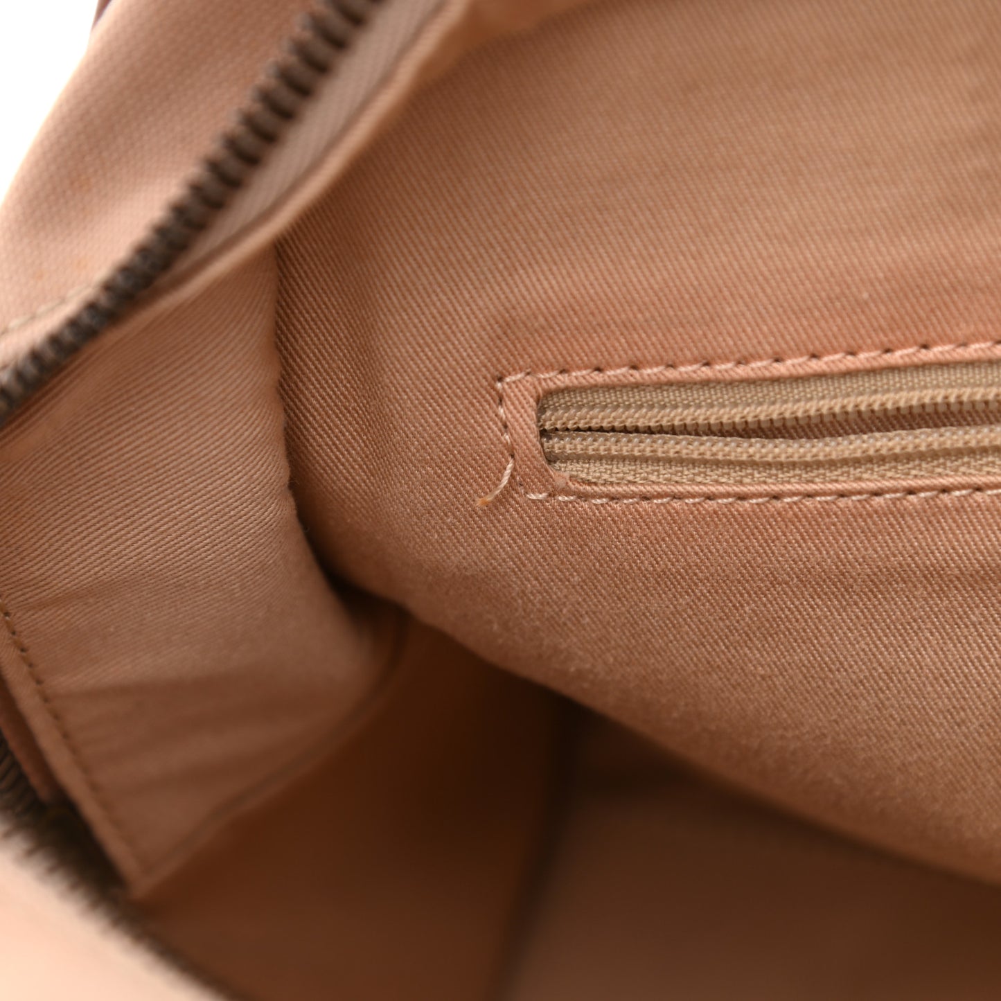 Canvas Nova Check Buckle Satchel Natural