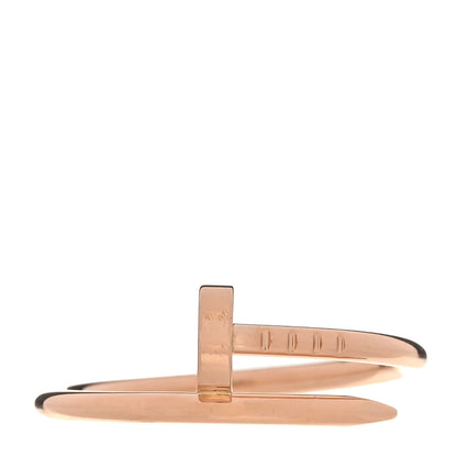Cartier 18K Pink Gold Small Juste Un Clou Ring 57 8 1 of 5