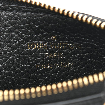 Louis Vuitton Empreinte Zipper Card Holder Black 6 of 6