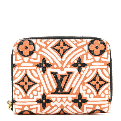 Louis Vuitton Monogram Giant Crafty Zippy Coin Purse Creme Caramel 1 of 7