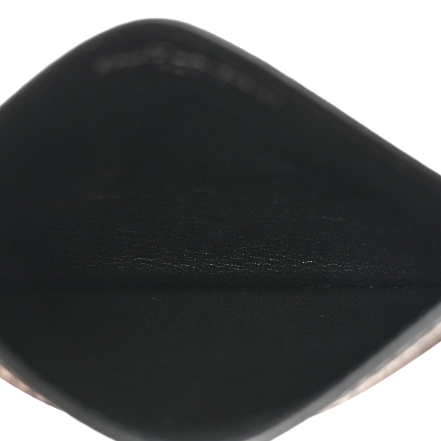 Saint Laurent Grain De Poudre Lips Print Monogram Card Holder White Red 5 of 8
