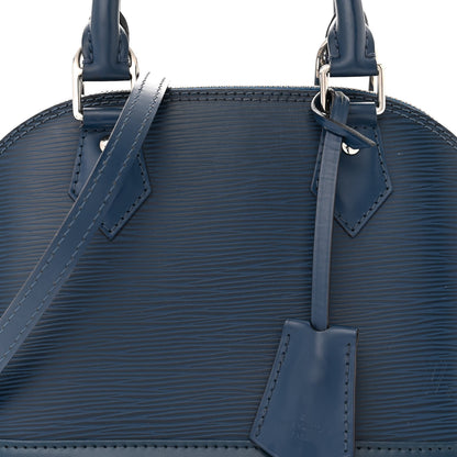 Louis Vuitton LOUIS VUITTON Epi Alma BB Indigo 7 of 11