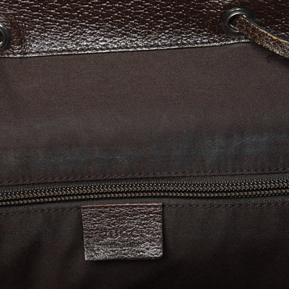 Gucci Monogram Backpack Dark Brown 10 of 21