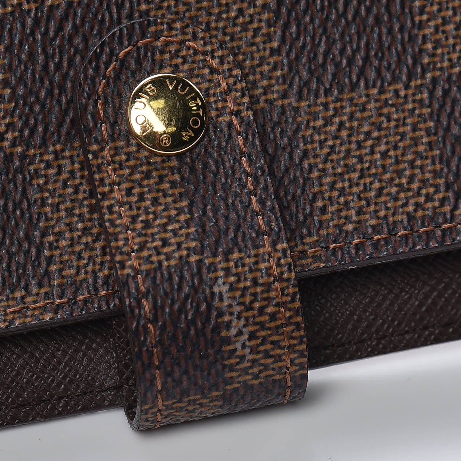 Louis Vuitton Damier Ebene Small Ring Agenda Cover 6 of 11