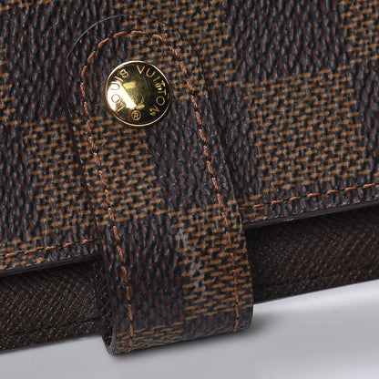 Louis Vuitton Damier Ebene Small Ring Agenda Cover 6 of 11