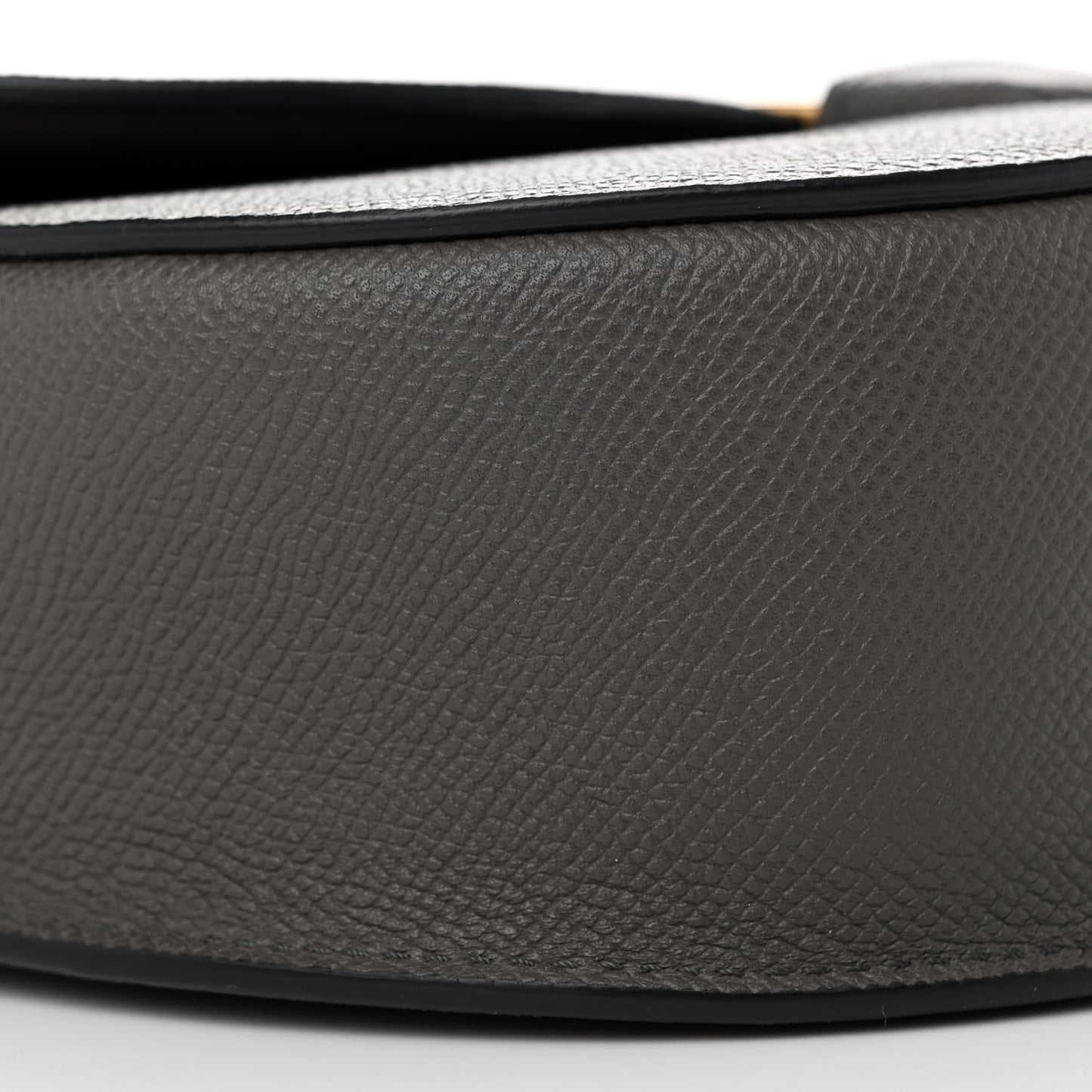 Baby Grained Calfskin Medium Trotteur Grey