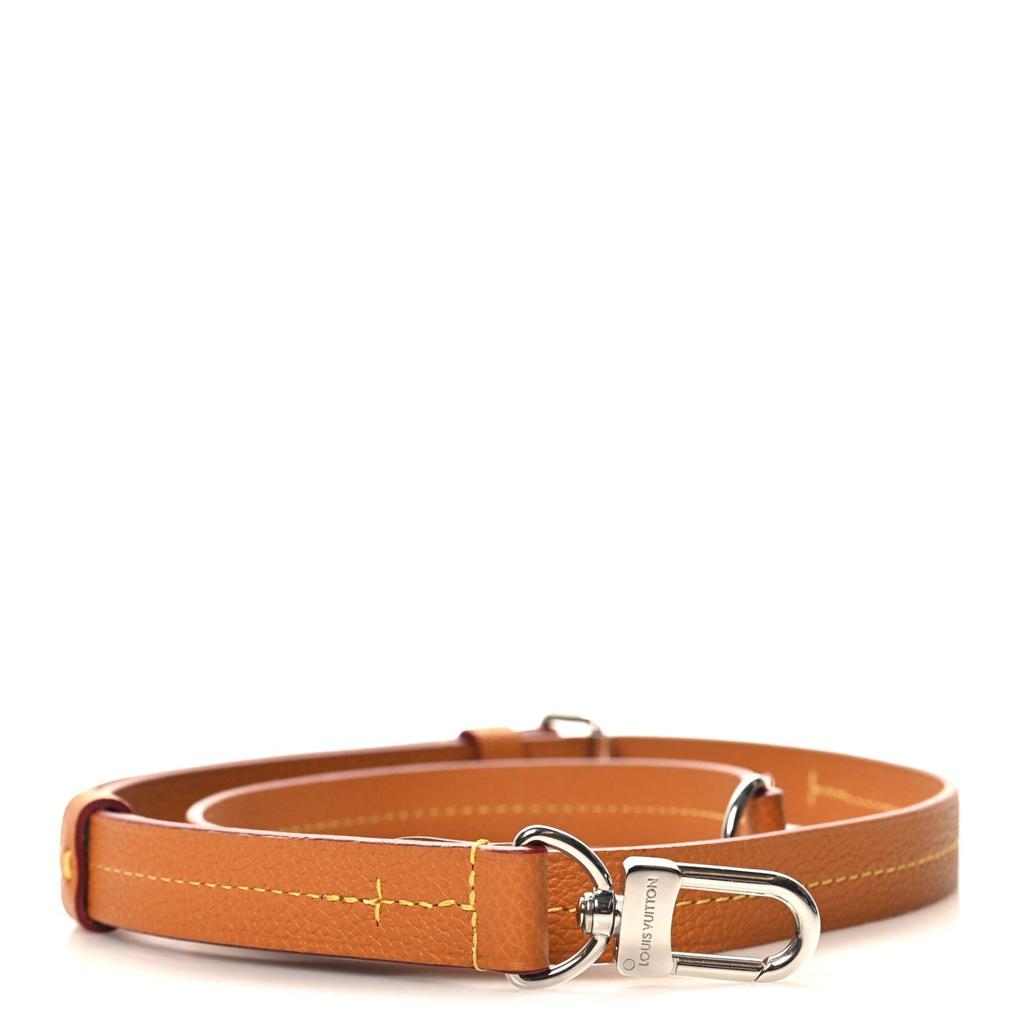 Grained Calfskin Marelle Strap Honey Miel