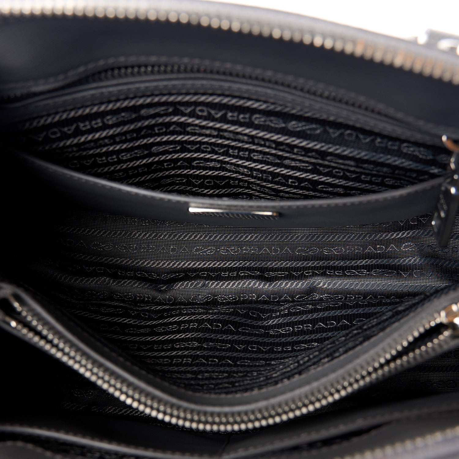 Prada Saffiano Lux Medium Promenade Tote Marmo 6 of 12