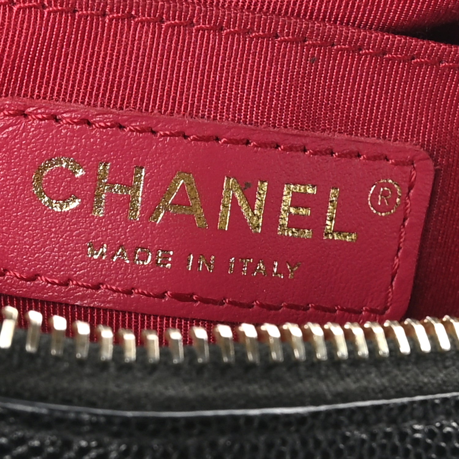 Chanel Caviar Quilted Small Round Bag With Chain Black 7 of 11