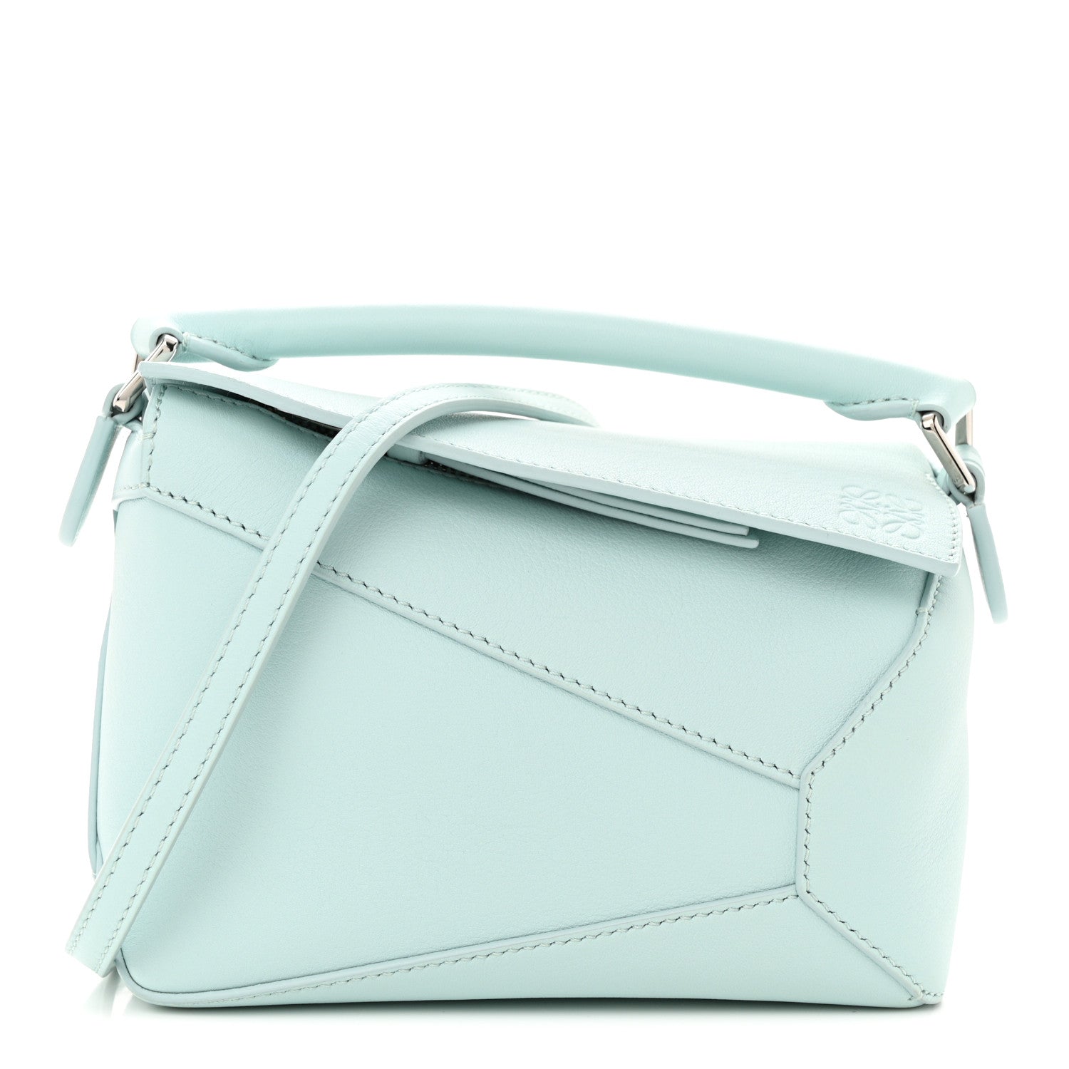 Loewe Calfskin Mini Puzzle Edge Bag Iceberg 1 of 10