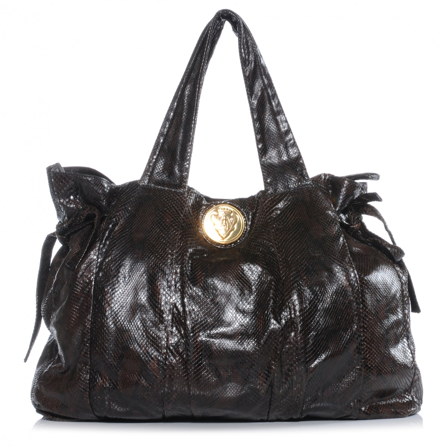 Gucci Python Large Hysteria Brown 1 of 8