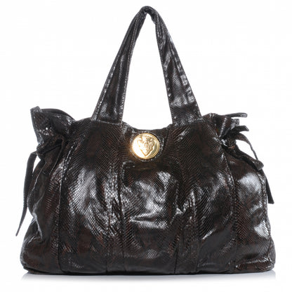 Gucci Python Large Hysteria Brown 1 of 8