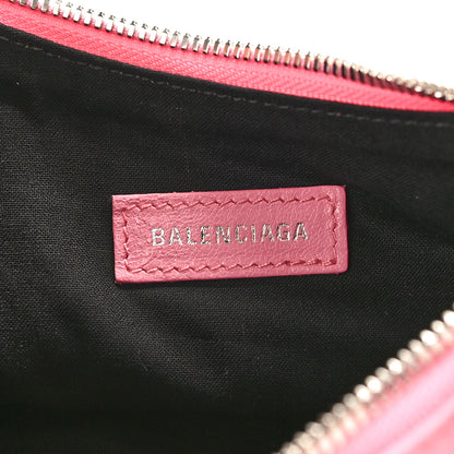 Balenciaga Agneau Arena Le Cagole Chain Shoulder Bag XS Sweet Pink 7 of 9