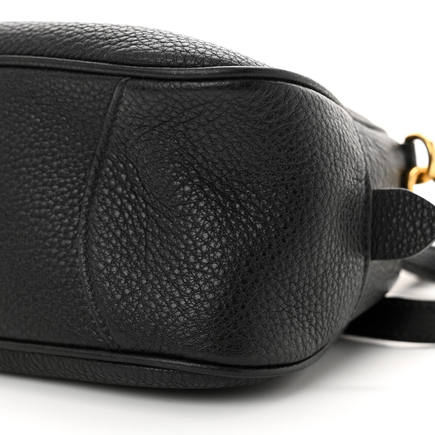 Prada Vitello Daino Bowler Black 10 of 14