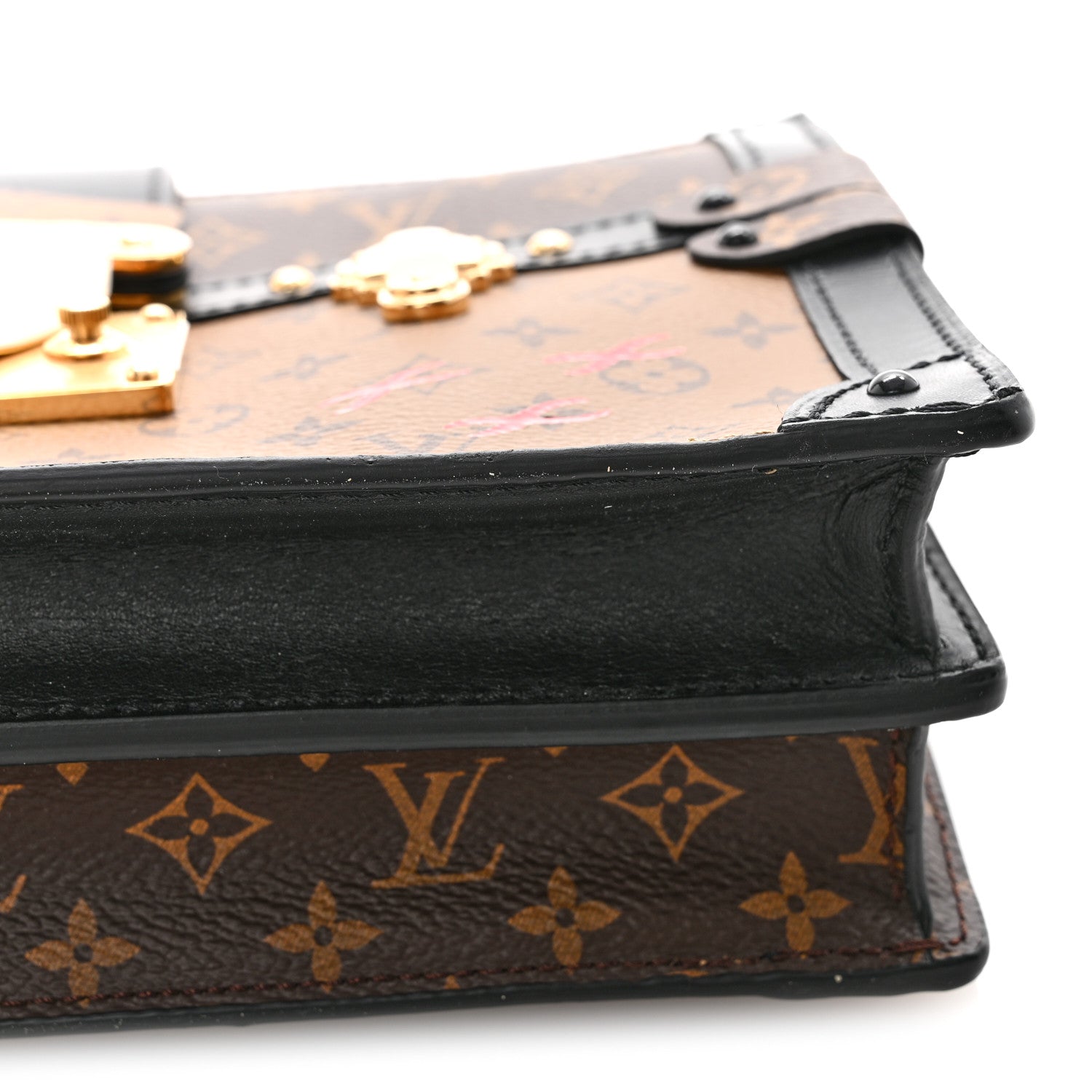Louis Vuitton Reverse Monogram Trunk Clutch 12 of 12