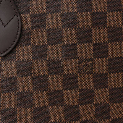 Louis Vuitton Damier Ebene Neo Neverfull MM Rose Ballerine 11 of 13