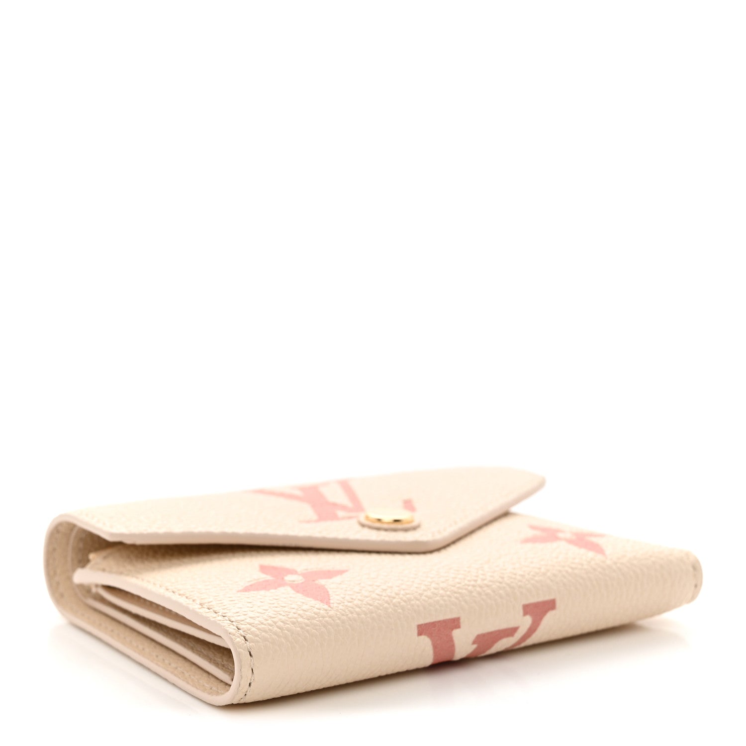 Louis Vuitton Empreinte Monogram Giant Victorine Wallet Creme Bois De Rose 4 of 8