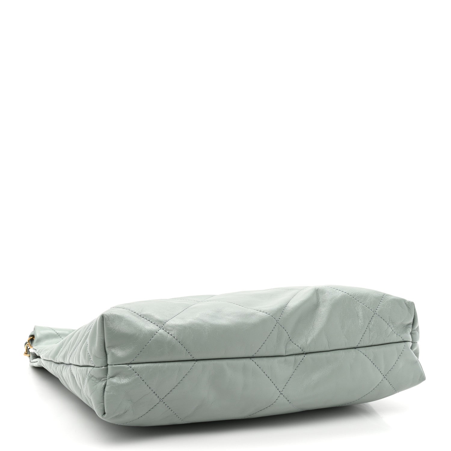 Chanel Shiny Calfskin Quilted Small Chanel 22 Grey 5 of 11